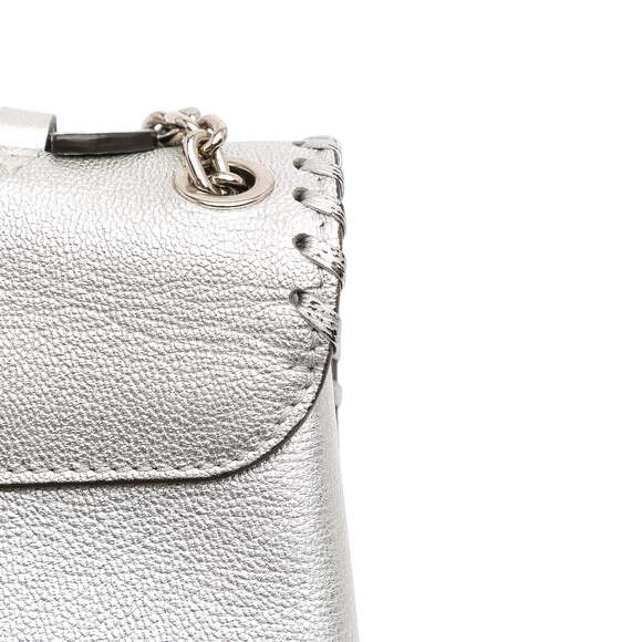 Very Chain Bag Whipstitch Leather #221891L15B - Picture 9 of 9